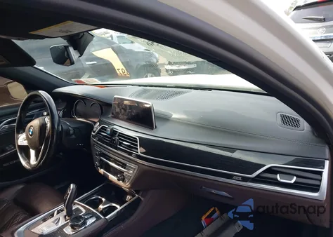 2017 BMW 740I xDrive from USA, damaged, VIN WBA7E4C38HGV23408